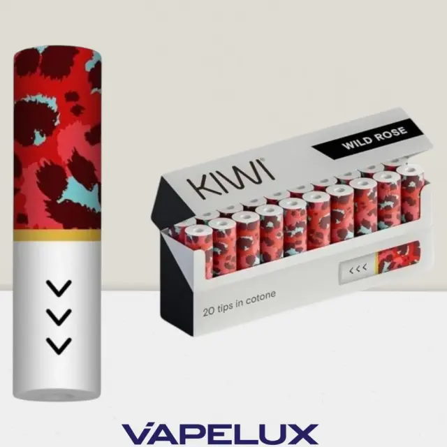 Kiwi Cotton Filter Tips 20τμχ Wild Rose