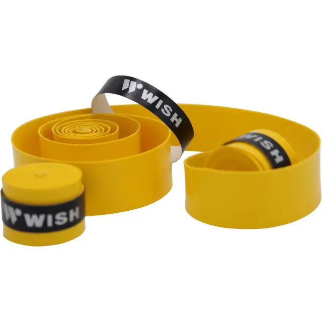 Wish Unisex Overgrip Tacky 3 Pack Racket Grip Κίτρινο 42098 (Eldico Sport) - One Size