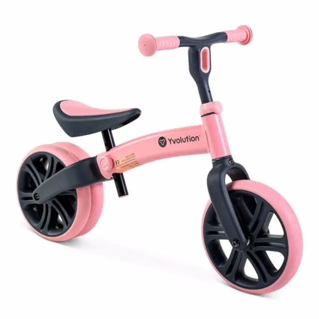 Y Velo Junior New Pink - Ροζ ποδήλατο ισορροπίας