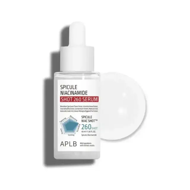 APLB Spicule Niacinamide Shot 260 Serum Ορός Προσώπου για Λάμψη, 40ml