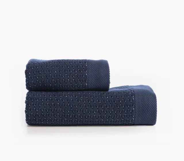 Nef-Nef Homeware Σετ Πετσέτες 2 τεμ. Sailing 70x140 Μαύρο
