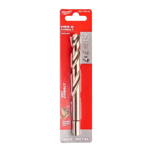 Milwaukee 4932363284 - ΤΡΥΠΑΝΙ ΚΟΒΑΛΤΙΟΥ 12.0mm (BLISTER) MW 2