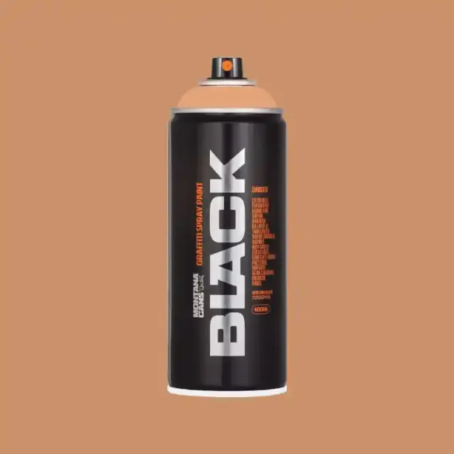 Montana Black Spray Paint 400ml BLK-8040 Cremino