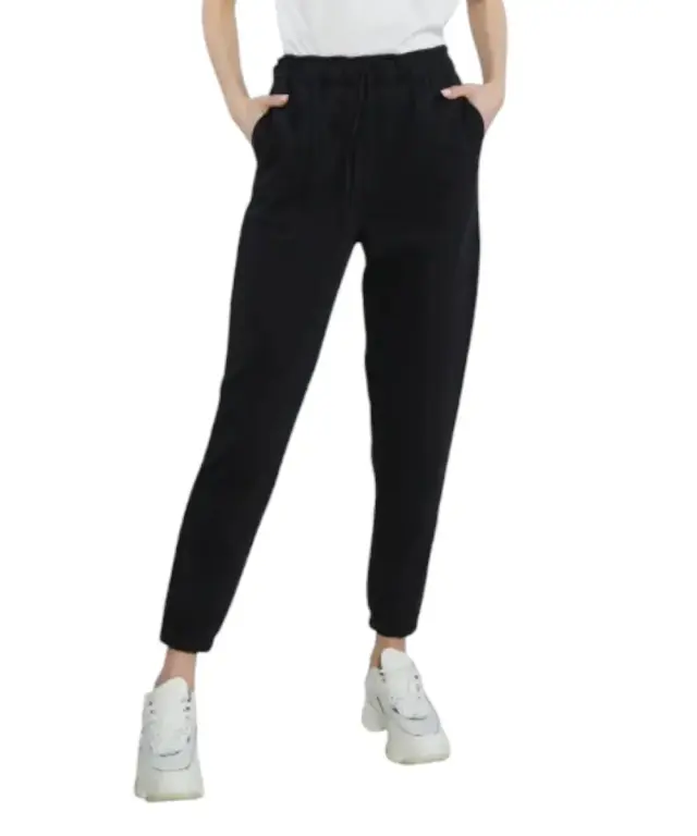 Calvin Klein - Γυναικείο Παντελόνι Φόρμας Performance Regular Fit 00GWS3P605-BAE Μαύρο - S 2