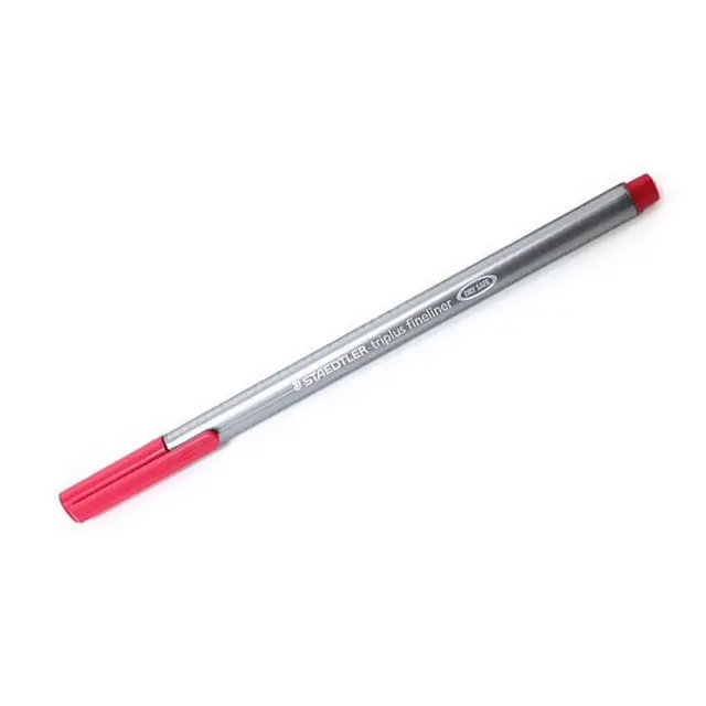 Μαρκαδόρος Staedtler Triplus FineLiner Φουξ 334-23 (πάχος μύτης 0,3mm)