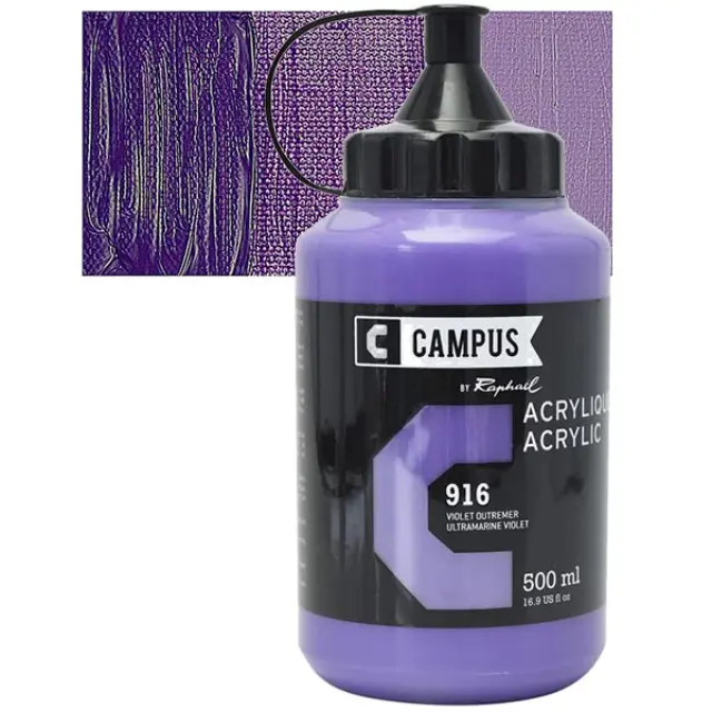 Ακρυλικό Raphael Campus - 916 Ultramarine Violet - 500ml