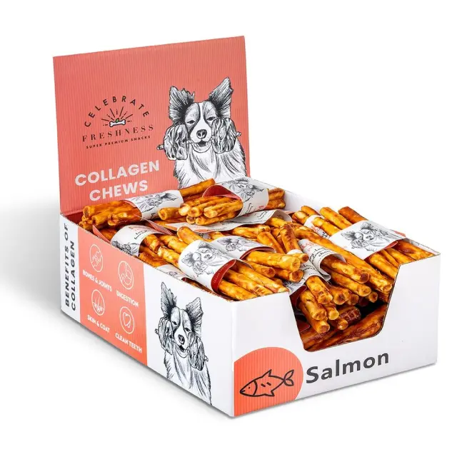 Celebrate Freshness Collagen Salmon Rolls 5τμχ 12.5cm Μονόχρωμο