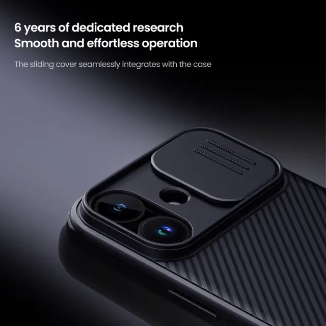 Nillkin CamShield PRO Case for Apple iPhone 17 Black 3