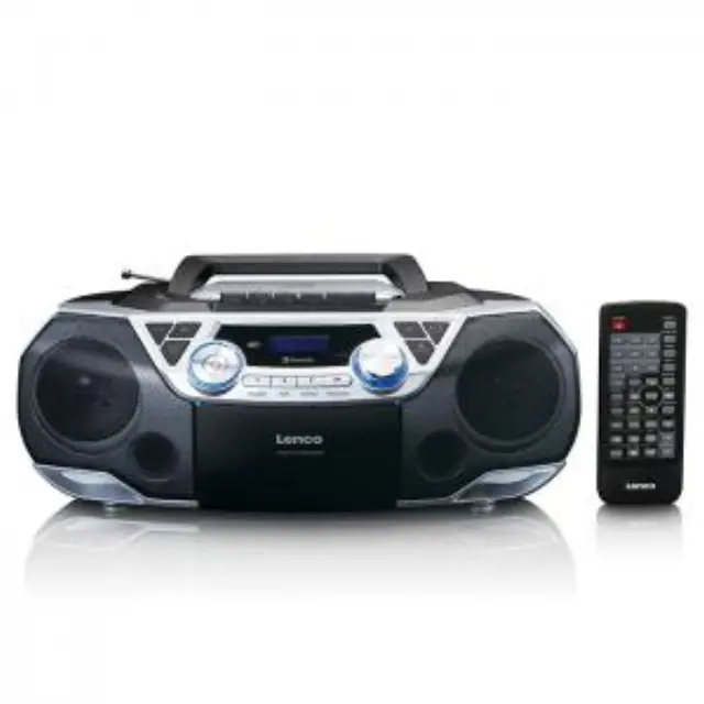 Φορητό ραδιόφωνο DAB+/FM με Bluetooth, CD, κασέτα και USB. 2