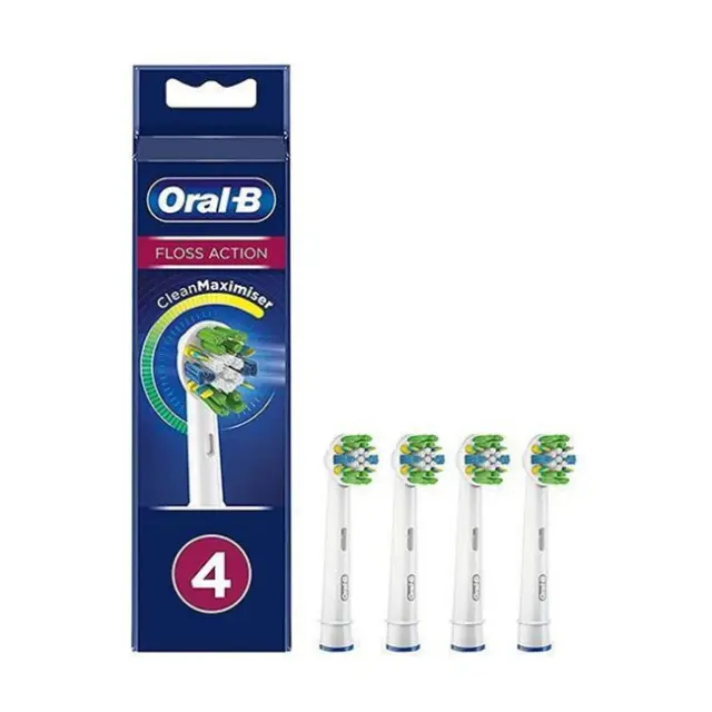 Oral-B Ανταλλακτικές Κεφαλές για Ηλεκτρική Οδοντόβουρτσα Pro Deep Cleaning 4pack White (860885)