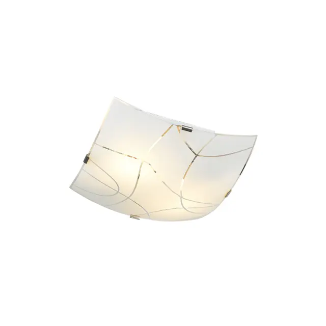 AcaLight Offer NETTO ΠΛΑΦΟΝΙΕΡΑ ΤΕΤΡΑΓΩΝΗ ΣΧΕΔΙΑ Φ400ΜM ΣΥΜΒΑΤΙΚΟ 3XE27