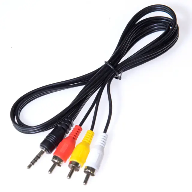 Καλώδιο 3.5mm-17mm Σε 3 AV RCA 1m OSIO OSK-1116 2