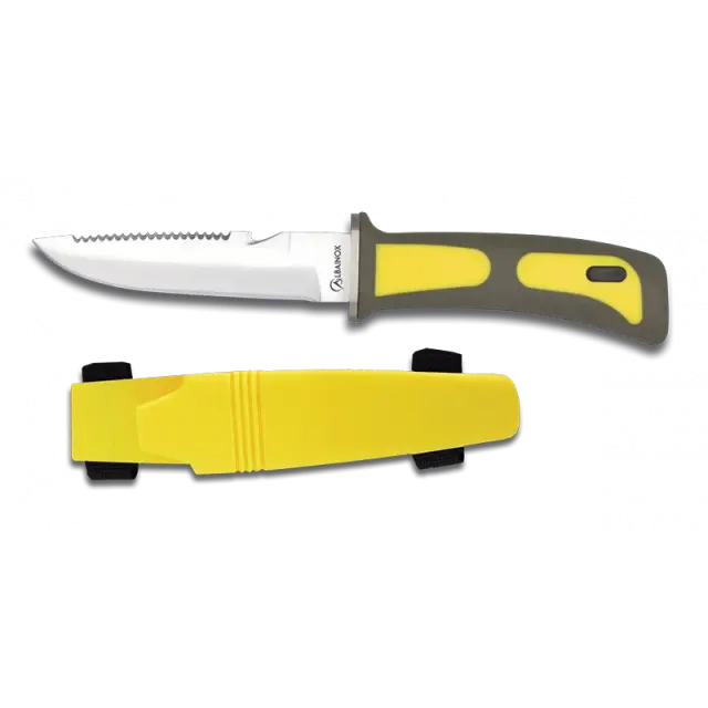 Albainox 31333-AM Μαχαίρι Καταδύσεων Yellow