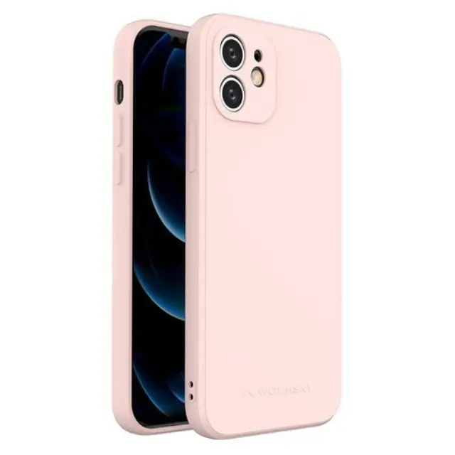 Wozinsky Color Θήκη Σιλικόνης για iPhone SE 2022 / SE 2020 / iPhone 8 / iPhone 7 (Ροζ)