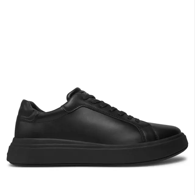 Ανδρικά Δερμάτινα Sneakers Calvin Klein HM0HM01016 0GJ Μαύρα Μαύρο - 41