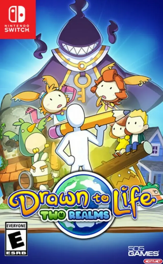 Nintendo Switch Drawn to Life: Two Realms (NL-FR) (Code in a Box)