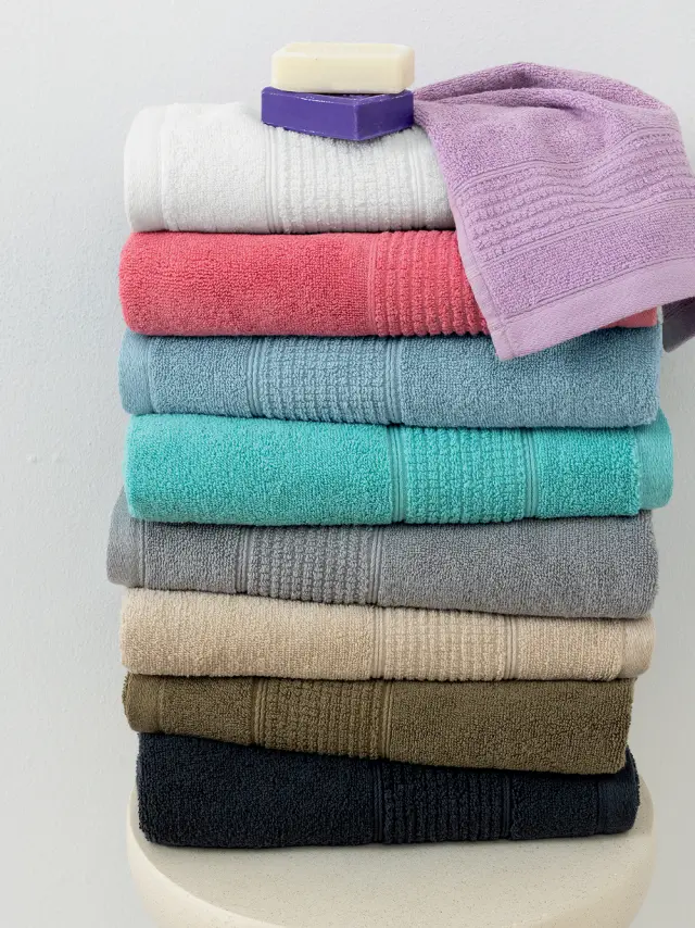 Palamaiki Πετσέτα Προσώπου Towels Collection 50x90 ROKE GREY 2