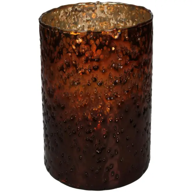 Κηροπήγιο Amber Γυαλί 15x15x16cm 3