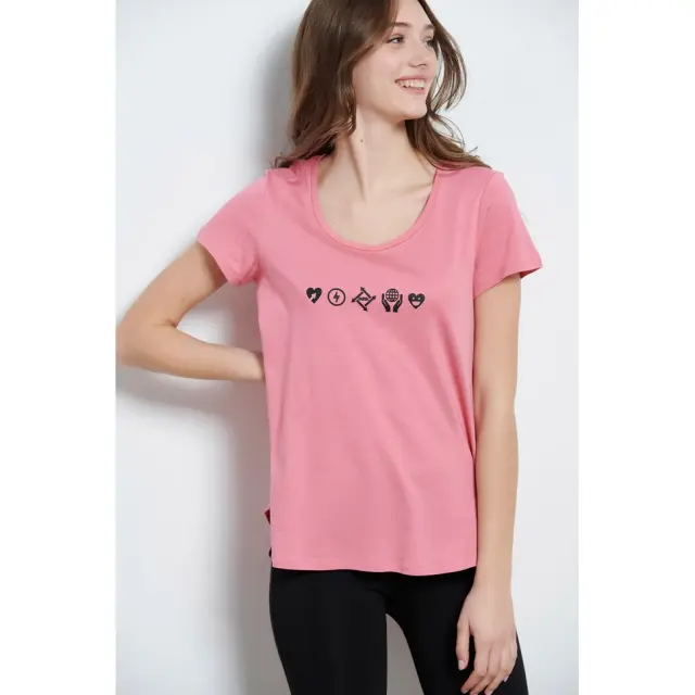 Bdtk T-shirt Pink 1221-903528 - M