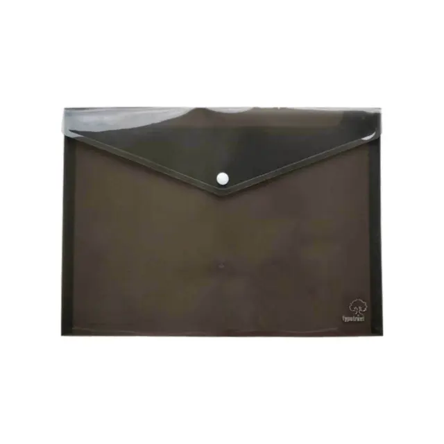 Typotrust Φάκελος PP Kουμπί Α4 Μαύρο (FP25004-01)