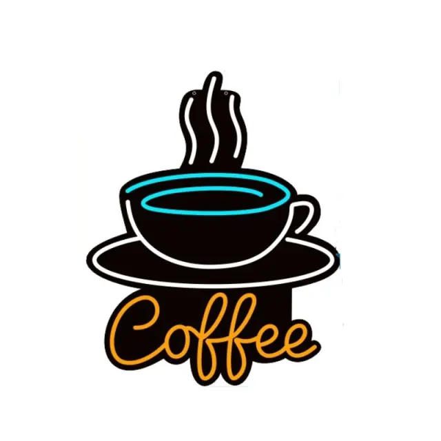 ΦΩΤΕΙΝΗ ΕΠΙΓΡΑΦΗ NEON "COFFEE" 45x35cm FL-03128