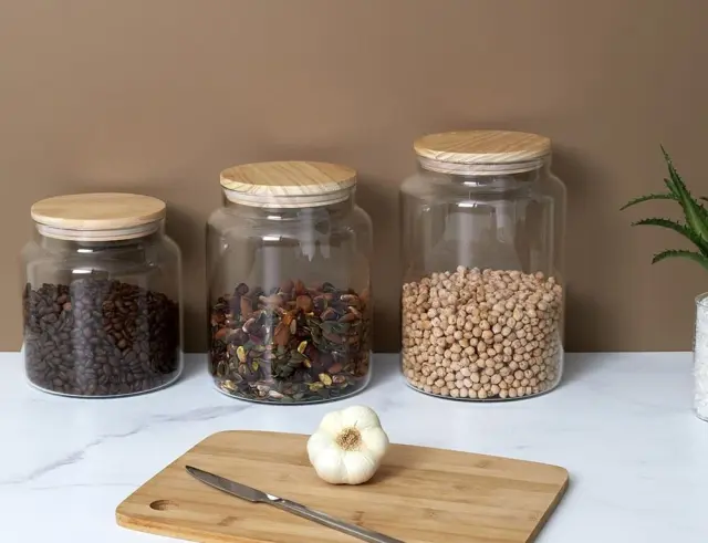 Γυάλινο Δοχείο Τροφίμων Cook Concept με καπάκι, Χωρητικότητας 2.4L KA5549 2