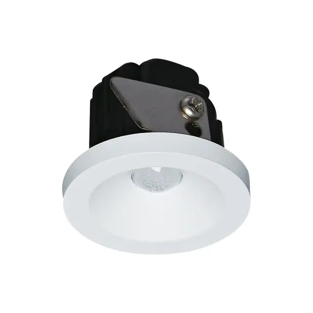 Poc 04435/W/C/38 Χωνευτό φωτιστικό οροφής led 2W 4000K IP42 ø3.8cm λευκό Άσπρο