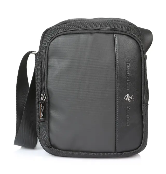 Τσαντάκι χιαστί POLO BH1372 Μαύρο