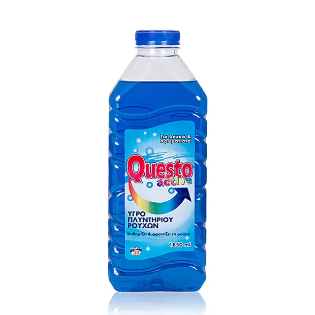 Υγρό Πλυντηρίου Ρούχων Questo Active Μπλε 1.85lt
