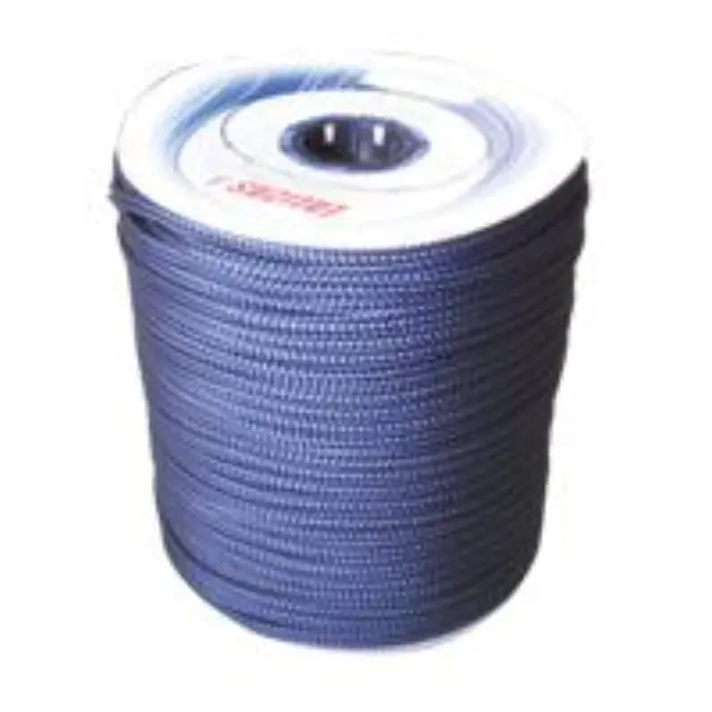 Σχοινί Πρόσδεσης 16-Kλωνο Διπλής Πλέξης, Polyester Μπλέ - 26mm