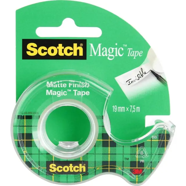 3M Βάση με Σελοτέιπ Scotch + 1 Ταινία 19mm x 7.5m