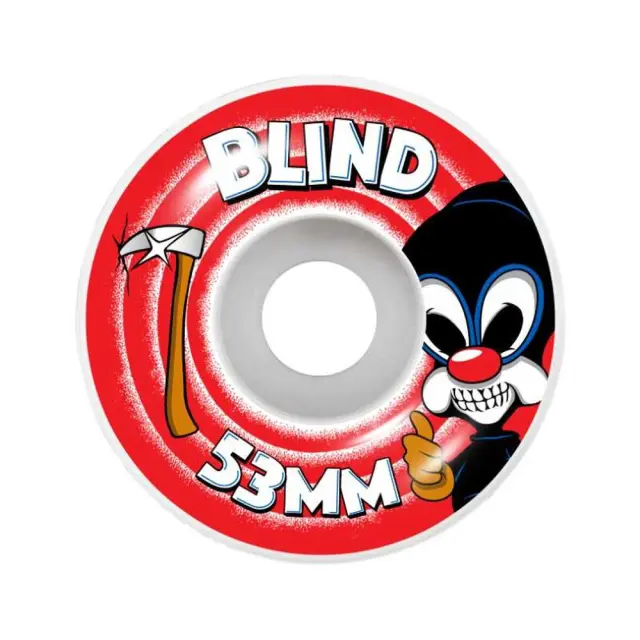 Blind Red Wheels Reaper Impersonator - Λευκά/Κόκκινα ροδάκια 53mm