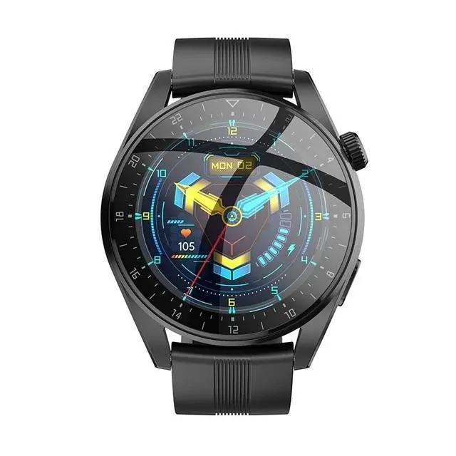 Hoco Smartwatch Bluetooth 1.36 ιντσών με λειτουργία κλήσεων και καρδιακού ρυθμού Μάυρο Y9
