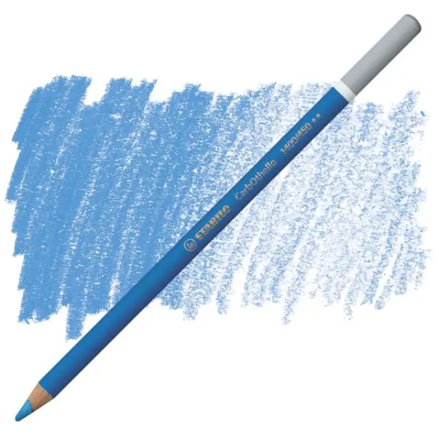 Μολύβι Παστέλ Stabilo CarbOthello - 1400/450 - Cyan Blue