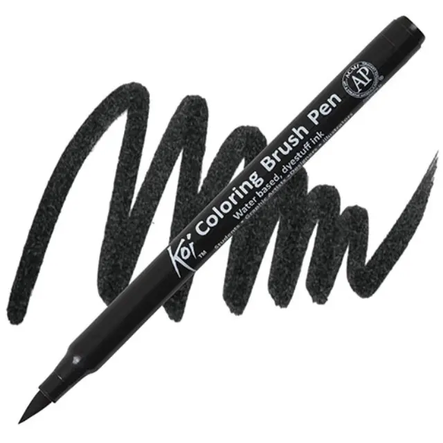 Μαρκαδόρος Sakura Koi Brush Pen, 49 Black