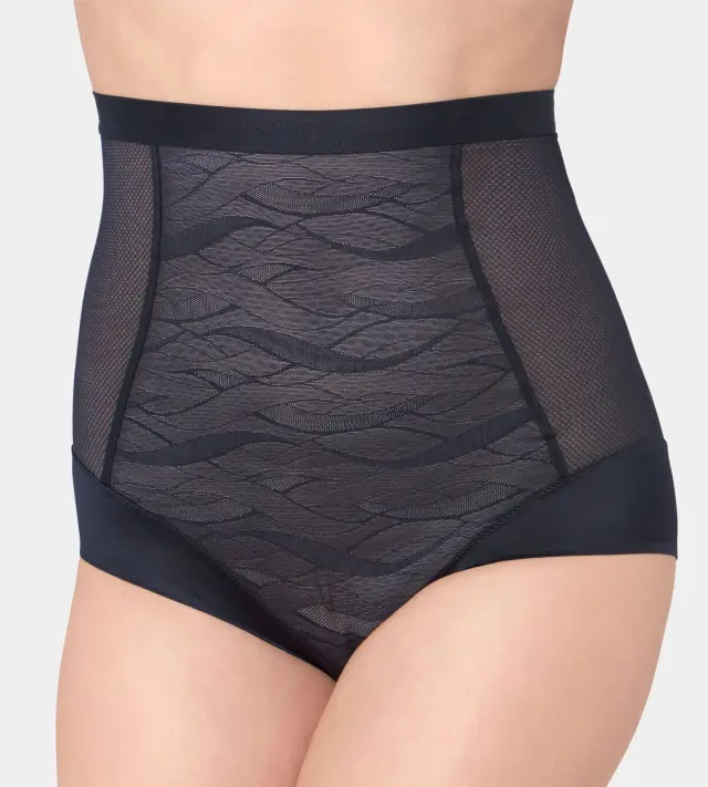 Triumph Ψηλόμεσο Λαστέξ Airy Sensation Highwaist Panty 01 Μαύρο - S 3