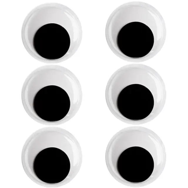 Μάτια για Κούκλες & Κατασκευές Ø28mm - 6τεμ