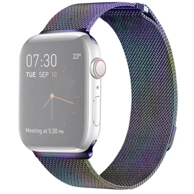 Milanese Λουράκι για Apple Watch 38/40/41/42(series 10/11/12)mm - Ιριδίζον 2