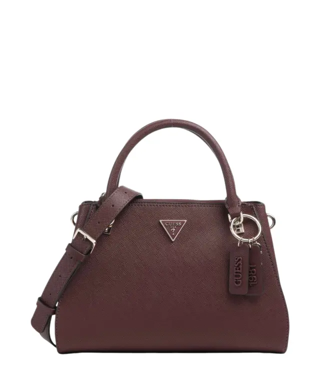 Guess - Γυναικεία Τσάντα Ώμου Noelle II HWZG9672070-BUR Μπορντό