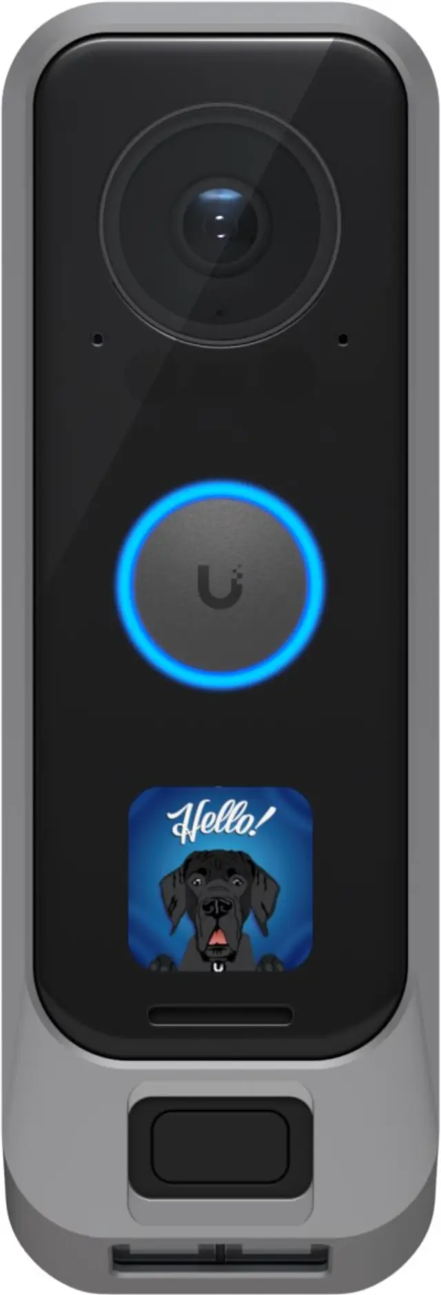 Ubiquiti cover for G4 Doorbell Pro, silver design