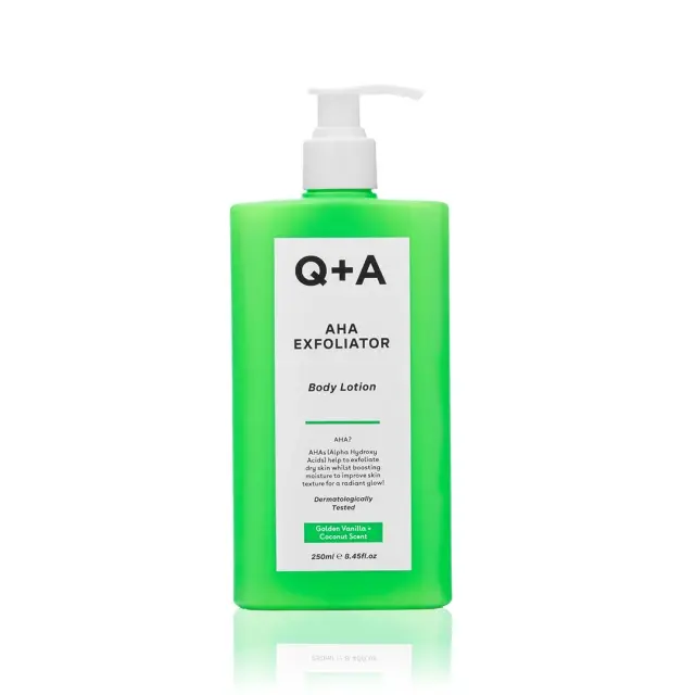 Q+A AHA Body Lotion Ελαφριά Ενυδατική Λοσιόν 250ml