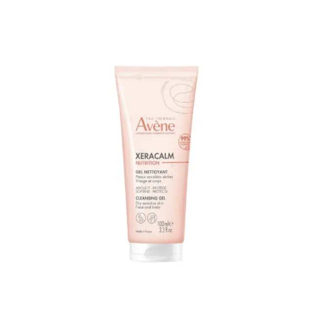 Avene Gel Καθαρισμού Xeracalm Nutrition για Ευαίσθητες και Ξηρές Επιδερμίδες 100ml