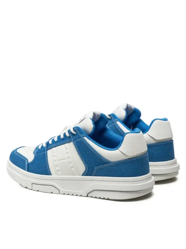 Tommy Hilfiger - Ανδρικά Sneakers The Brooklyn Mix Material EM0EM01428-C2T Μπλε 3