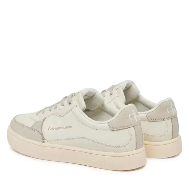 Calvin Klein - Ανδρικά Sneakers Classic Cupsole Low Lth Ml Fad YM0YM00885-0GF Λευκό 3