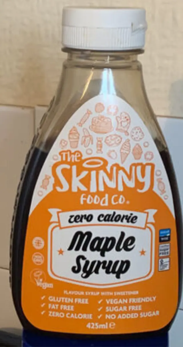 Skinny Food Co Zero Calorie Sugar Free Syrup - Maple 425mL