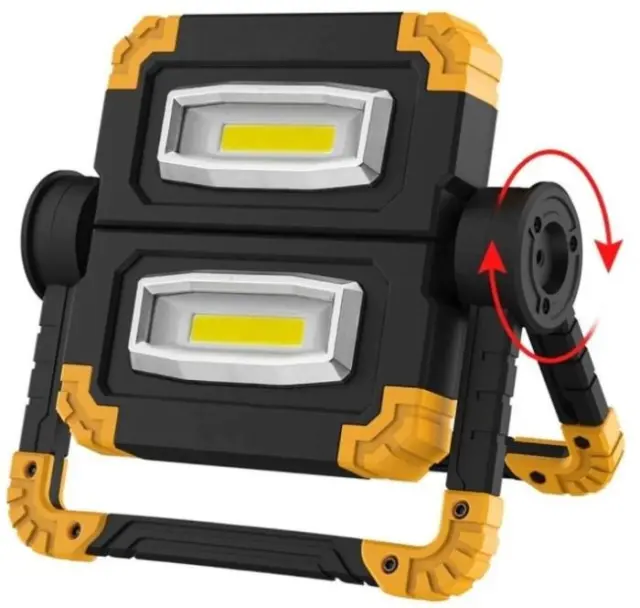 Conexpro portable work rechargeable double LED lights, 10W