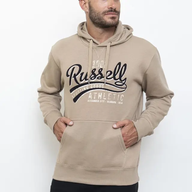 Russell Athletic Pull Over Hoody (A3021-2-050) - Καφέ 2