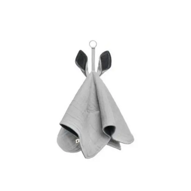 Bibs Cuddle Cloth Πανάκι Αγκαλιάς με Κλιπ Πιπίλας Kangaroo Cloud/Iron, 1τμχ (9405223)