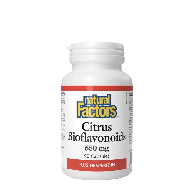 Natural Factors Citrus Bioflavonoids Plus Hesperidin 650 mg