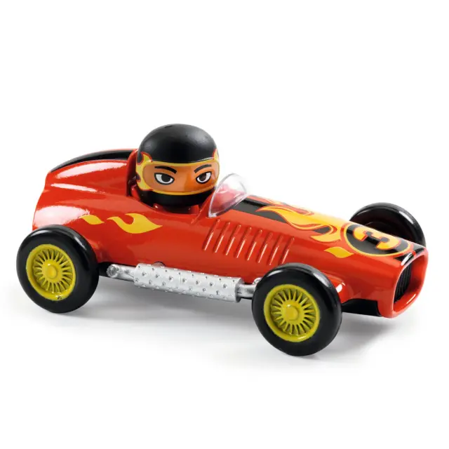 Djeco Αυτοκίνητο με Φιγούρα Κόκκινο Super Speed (3+ ετών) 05455 2